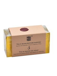 Olive oil soap with pure St John s worth oil from Vis 100 g