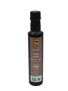 Flaxseed oil, organic cold pressed BIO 250 ml Organica Vita
